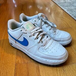Nike Air Force 1 LV8 GS Youth 6.5 Blue Mint/White Sneakers DR3098-100